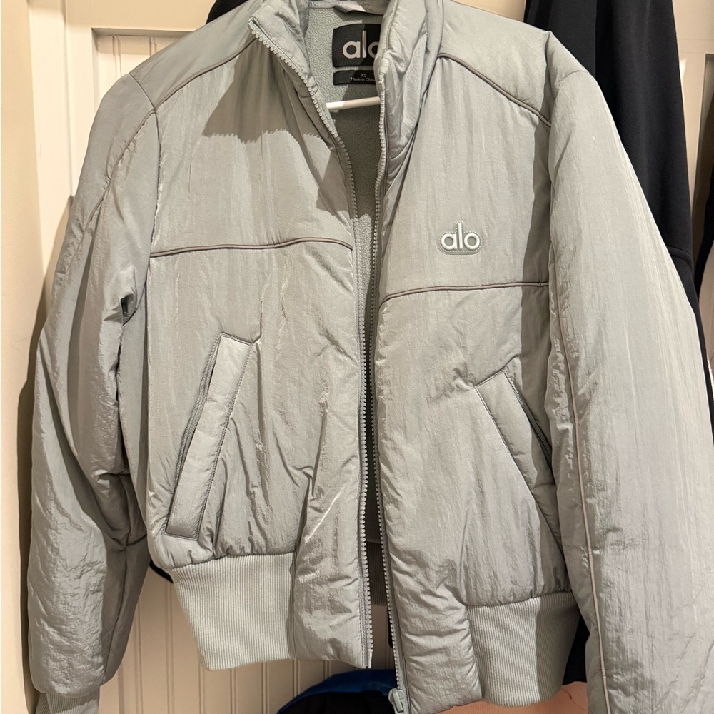 ALO Yoga Light Gray Jacket